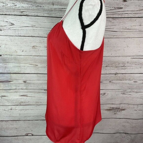 J. Crew Red Sleeveless Racerback Top Size 8 - Picture 7 of 10